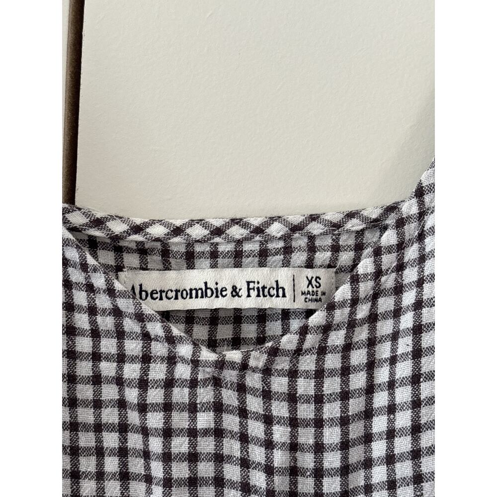 Abercrombie & Fitch XS Gingham Peplum Tank Top - Picture 4 of 6